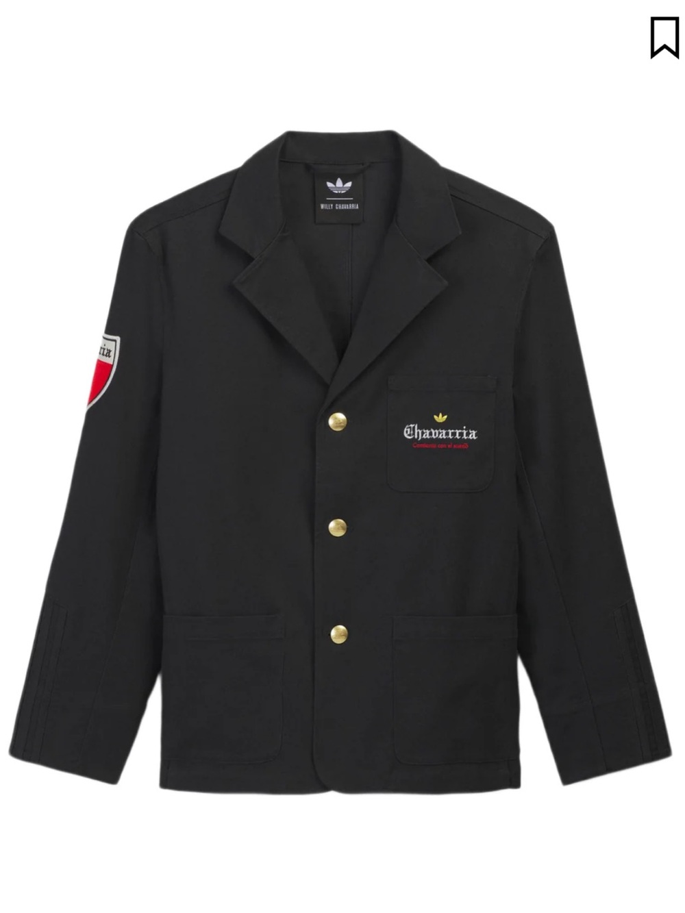 Men WILLY CHAVARRIA/ ADIDAS Blazer Jacket